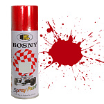 Краска акриловая аэрозольная BOSNY Красная насыщенная №23