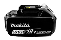 Аккумулятор Makita BL1830B LXT Li-ion с индикатором заряда 18В 3.0 а/ч  (197599-5/632G12-3)