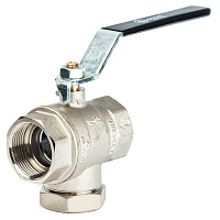 Кран шаровой с фильтром Stout внутренняя резьба ручка рычаг 1 1/4" PN20 SVF 0001 000032