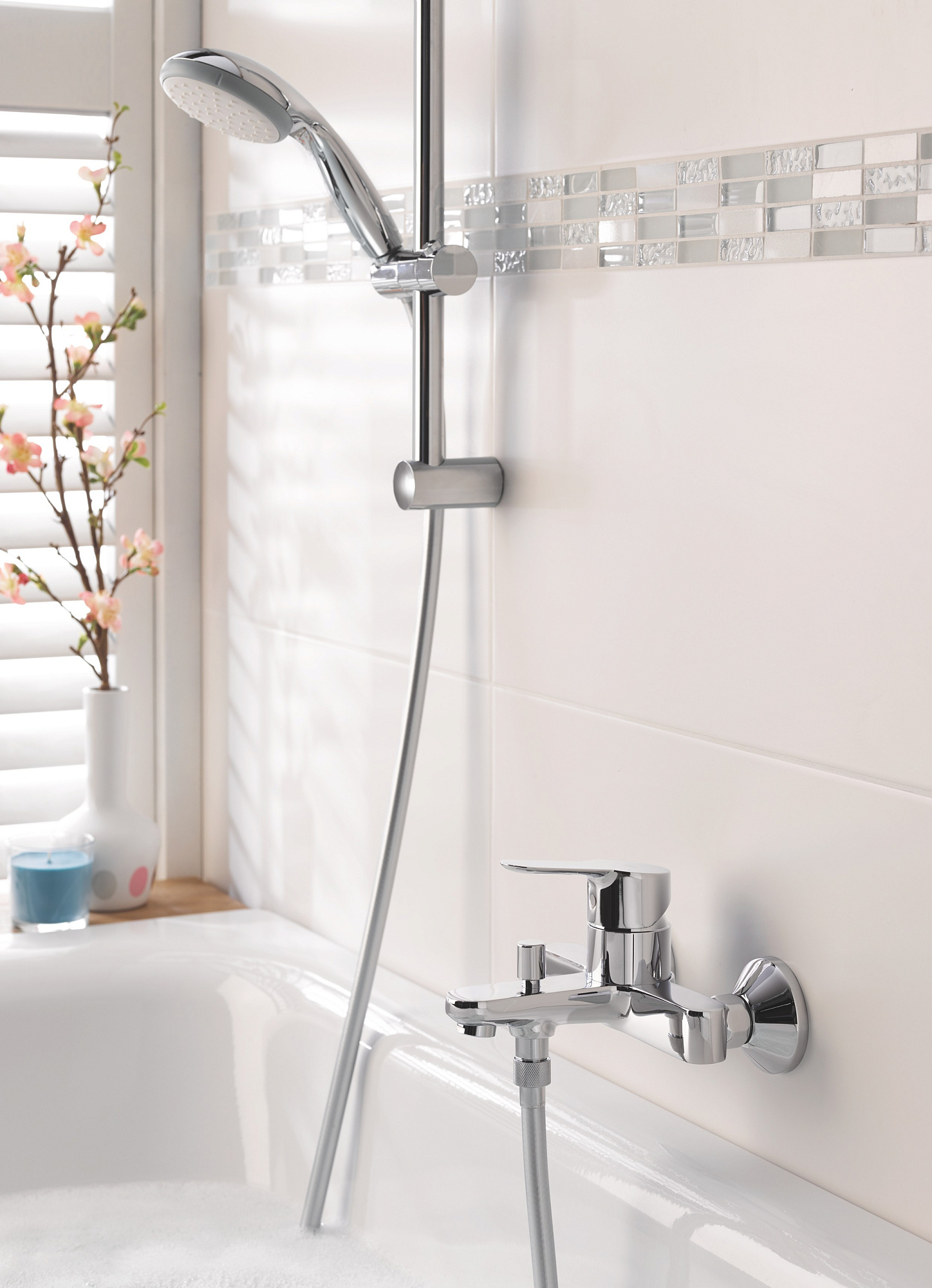 Смеситель BauEdge для ванны цвет хром GROHE 23605000 купить 1