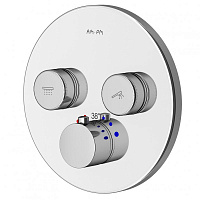 Смеситель AM.PM Inspire 2.0 TouchReel с термостатом монтируемый в стену F50A85700