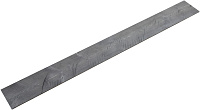 Панель декоративная мебельная шлифованная WALLWOOD Carbon Grey 4*140*1150мм 1.93кв.м