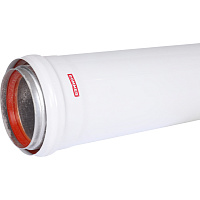 Удлинитель дымохода утепленный традиционный D80 п-м L2000 мм Rommer RCA-0080-802000