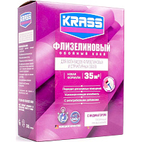 Клей для обоев флизелиновый Krass (0.3кг) 