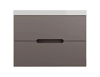 Тумба подвесная Матис 80 с раковиной Classic 80 Style Line ЛС-00002298 тауп темный