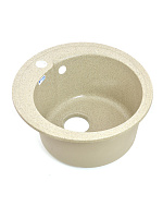 Мойка врезная круглая PRO ROUND SA-R450 SANTREK AQUA 313556 песок-302