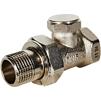 Клапан запорно-балансировочный прямой 1/2" Rommer RVL-0001-100015