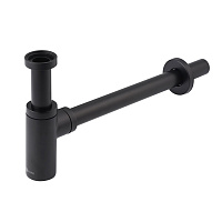 Сифон Lemark для умывальника 1 - 32 черный Lemark LM8300BL