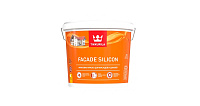 Краска фасадная Yki Silicon белая база А Tikkurila/Tikkivala 