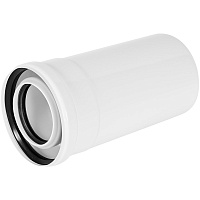 Удлинитель дымохода D 80 / 125 конденсационный коаксиальный L 250 мм Rommer RCA-8012-000250