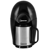 Кофеварка электрическая HomeStar HS-2009 350Вт, 1 чашка черная 002693