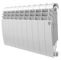 Радиатор BiLiner 350мм 10 секций Bianco Traffico Royal Thermo RTBBT35010