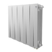 Радиатор биметаллический PianoForte 500 VDR80 10 секций Royal Thermo RTPNVDR8050010 Bianco Traffico