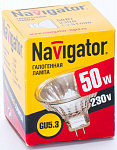 Галогенная лампа с рефлектором Navigator MR16 NH-JCDR-50-220-GU5.3
