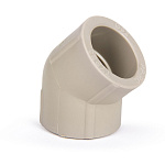 Угольник PPR 45*32мм Lammin полипропиленовый серый Lm31034045032G