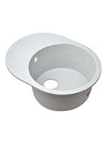 Мойка врезная PRO ROUND SA-R580L SANTREK AQUA 313564 серый-310