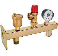 Группа подключения мембранного бака 3 бар 3/4 Rommer RVS-0006-013020