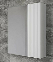 Шкаф зеркальный рифленый Стокгольм 60 Style Line ЛС-00002318 белый софт