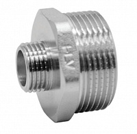 Ниппель переходной 3/4*1/2", резьба наружная,  HLV 110580.N.04