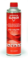 Масло Elitech для 4-х тактного двигателя 0.6л SAE5W-30 зимнее 4ТD Ультра синтетика жестяная банка (2001.000400)