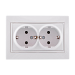 Розетка LEZARD MIRA 701-0202-127 2-местная