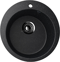 Мойка для кухни Ulgran U-405-308 круглая 49.5*49.5см черный