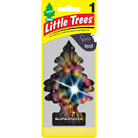 Ароматизатор Little Trees Ёлочка Звездопад Supernova U1P-17303-RUSS