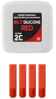 Набор шпателей для силикона Silicone размер 2С-red 4 штуки DLT 1751