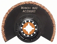 Насадка пильная (сегмент) для многофункционального инструмента Bosch ACZ 85 RT (HM-RIFF) для плитки (2609256952)
