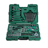 Набор инструмента 129 предметов 1/2",3/8",1/4" SATA 09014G