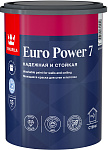 Tikkurila Euro Power 7 краска для стен и потолков бесцветная (База C) 0.9 л