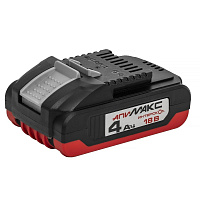 Аккумулятор Интерскол АПИ МАКС-4,0/18И с индик.заряда 18В (ячейки INR21700) 4.0 а/ч (2400.104)