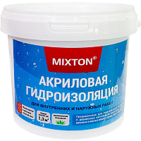 Гидроизоляция акриловая Mixton (1.3кг)