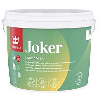 Tikkurila Joker акрилатная краска для стен и потолков бесцветная (База C) 2.7 л