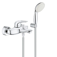 Смеситель Eurostyle для ванны с ручным душем цвет хром GROHE 3359230A