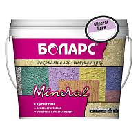 Штукатурка декоративная Боларс Mineral Bark белый 15 кг