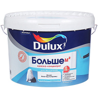 Dulux Больше экономная краска концентрат для стен и потолков белая (База BW) 9 л