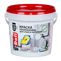 Краска для стен и потолков по штукатурке Dali Professional 3 акриловая (База C) 0.9 л Краска для стен и потолков по штукатурке Dali Professional 3 акриловая (База C) 0.9 л