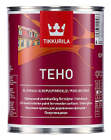 Краска масляная для дерева Tikkurila Teho Белая полуглянцевая (0.9л)