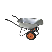 Тачка строительная двухколесная 230кг,110л 66-9-280