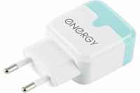 Устройство зарядное сетевое ET-33 2 USB разъема белый ENERGY 104291