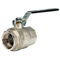 Кран шаровой полнопроходной Stout внутренняя резьба ручка рычаг 1 1/2" PN32 SVB-0001-000040