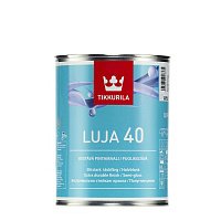 Tikkurila Luja 40 акрилат краска для кухни и ванны бесцветная 0.9 л