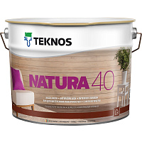 Лак для внутренних поверхностей NATURA 40 полуглянцевый бесцветный TEKNOS