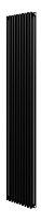 Дизайн-радиатор  Shift R22 C2180 10 секций цвет черный RAL9005m Royal Thermo R22-C2180.10.9005m