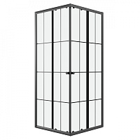 Ограждение душевое Eco 90*90*190см Niagara NG-1009-14QKL черный