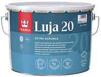 Тиккурила Luja 20 полуматовая краска для кухни и ванны бесцветная 9 л