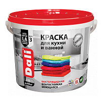 Краска для кухни и ванной Dali (База С) 5 л Краска для кухни и ванной Dali (База С) 5 л