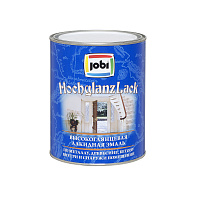 Алкидная эмаль JOBI HochglanzLack Белая (База А) 0.9 л