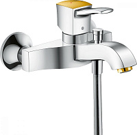 Смеситель HANSGROHE Metropol Classic 31340090 для ванны с коротким изливом хром/золото